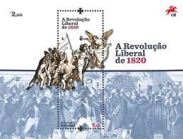 Portugal 2019 Revolution Of 1812 S/s, Mint NH, History - History - Ongebruikt