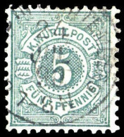 1890, Altdeutschland Württemberg, 56 B, Gest. - Sonstige & Ohne Zuordnung