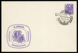 1954, DDR, PU 11/3, Brief - Other & Unclassified