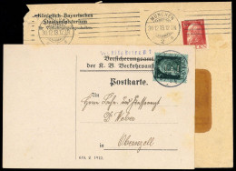 1912, Altdeutschland Bayern, D 7-8, Brief - Sonstige & Ohne Zuordnung