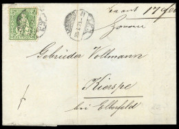 1868, Schweiz, 32, Brief - Andere & Zonder Classificatie