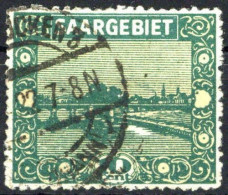 1922, Saar, 86 VI, Gest. - Other & Unclassified