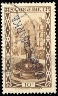 1929, Saar, D 22 IV, Gest. - Other & Unclassified