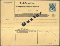 1911, Altdeutschland Württemberg, ADU 13 A M, Brief - Autres & Non Classés