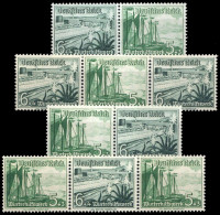 1937, Deutsches Reich, W 123-26, ** - Se-Tenant