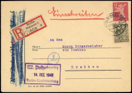 1945, SBZ Berlin Brandenburg, 7 A, 5 A, Brief - Otros & Sin Clasificación