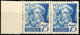 1947, Französische Zone Baden, 11 PF I, ** - Altri & Non Classificati