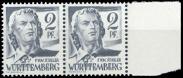 1947, Französische Zone Württemberg, 1 PF III, ** - Altri & Non Classificati