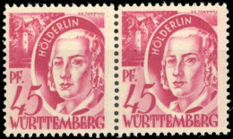 1947, Französische Zone Württemberg, 9 PF II, ** - Sonstige & Ohne Zuordnung