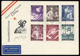 1954, Österreich, 999-1004, FDC - Autres & Non Classés