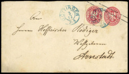 1863, Altdeutschland Preussen, U 26 A, 16, Brief - Altri & Non Classificati