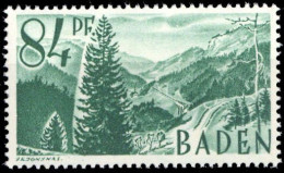 1947, Französische Zone Baden, 12 PF III, ** - Sonstige & Ohne Zuordnung
