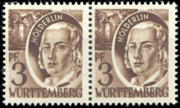 1947, Französische Zone Württemberg, 2 PF IV, ** - Altri & Non Classificati