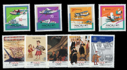 1989, Macau, 628-31 U.a., ** - Altri & Non Classificati