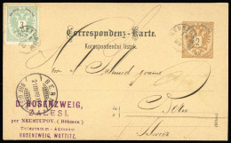 1883, Österreich, 45, P 44 B, Brief - Autres & Non Classés