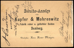 1881, Altdeutschland Bayern, 47, Brief - Otros & Sin Clasificación