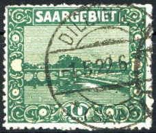 1922, Saar, 86 VIII, Gest. - Other & Unclassified