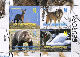 North Macedonia 2021 Europa 4v M/s (from Booklet), Mint NH, History - Nature - Europa (cept) - Animals (others & Mixed.. - Autres & Non Classés