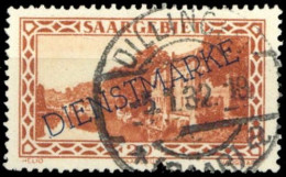 1929, Saar, D 24 XIII, Gest. - Autres & Non Classés