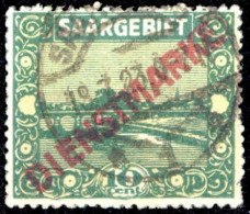 1922, Saar, D 3 XI, Gest. - Andere & Zonder Classificatie