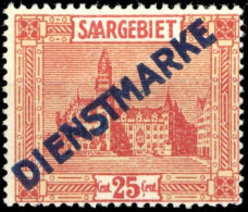 1922, Saar, D 6 II, * - Sonstige & Ohne Zuordnung