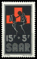 1955, Saar, 360 Var., ** - Other & Unclassified