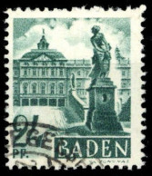 1948, Französische Zone Baden, 22 Var., Gest. - Otros & Sin Clasificación