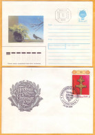 1992 Belarus FDC  Christianity, Fauna, Inflation - Wit-Rusland