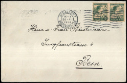 1915, Schweiz, 128 (2), Brief - Autres & Non Classés