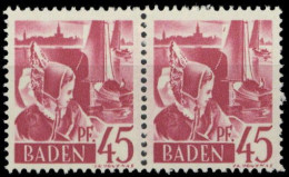 1947, Französische Zone Baden, 9 PF I, ** - Altri & Non Classificati