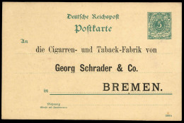 1891, Deutsches Reich, P 30 (Z), Brief - Sonstige & Ohne Zuordnung