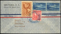 1931, Cuba, 81 (2) U.a., Brief - Cuba