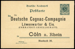 1894, Deutsches Reich, P 36 I (Z), Brief - Sonstige & Ohne Zuordnung