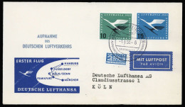 1955, Bundesrepublik Deutschland, 206-07, Brief - Andere & Zonder Classificatie