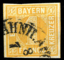 1862, Altdeutschland Bayern, 8 I, Gest. - Autres & Non Classés