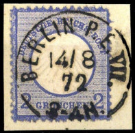 1872, Deutsches Reich, 5, Briefst. - Altri & Non Classificati