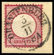 1872, Deutsches Reich, 19, Briefst. - Altri & Non Classificati