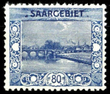 1921, Saar, 62 II, ** - Otros & Sin Clasificación