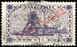 1927, Saar, D 20 III, Gest. - Other & Unclassified