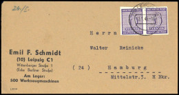 1945, SBZ Westsachsen, 117 X A (2), Brief - Other & Unclassified