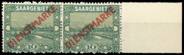 1922, Saar, D 3 IV, ** - Other & Unclassified