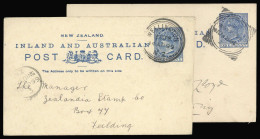 1890, Neuseeland, P 7 (2), Brief - Otros & Sin Clasificación