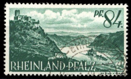 1947, Französische Zone Rheinland Pfalz, 14 PF I, Gest. - Andere & Zonder Classificatie