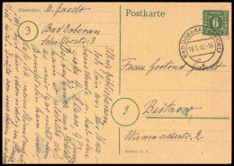 1945, SBZ Mecklenburg Vorpommern, P 6, Brief - Other & Unclassified