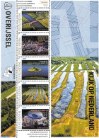 Netherlands - Personal Stamps TNT/PNL 2022 Overijssel 5v M/s, Mint NH, Art - Bridges And Tunnels - Museums - Bruggen