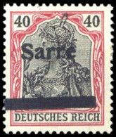 1920, Saar, 12 Var., * - Sonstige & Ohne Zuordnung