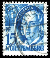 1948, Französische Zone Württemberg, 19 PF IV, Gest. - Altri & Non Classificati