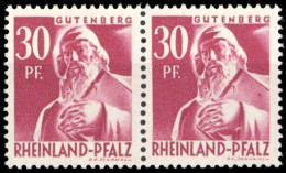 1947, Französische Zone Rheinland Pfalz, 9 PF I, ** - Otros & Sin Clasificación