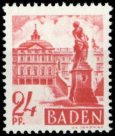 1947, Französische Zone Baden, 8 PF I, ** - Other & Unclassified