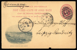1898, Kap Der Guten Hoffnung, P 15 II/04, Brief - Autres & Non Classés